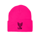 Fox Head Pink Beanie